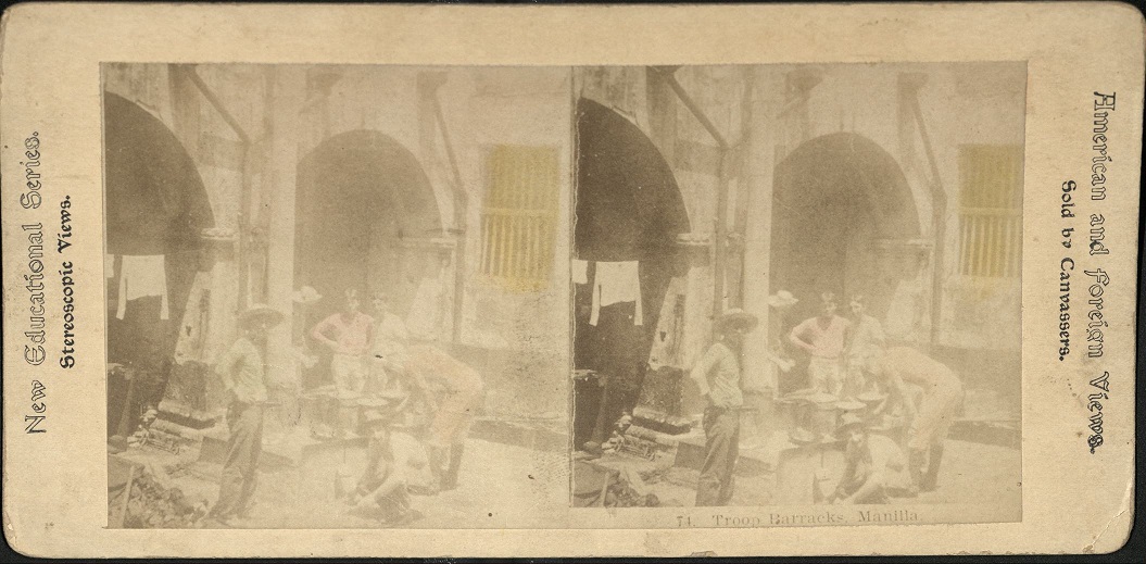 Troop Barracks, Manilla [Manila].